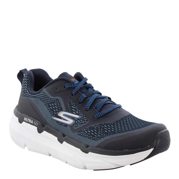 SKECHERS MEN\'S MAX CUSHIONING PREMIER VANTAGE - NAVY, 8.5 4E US main image 4